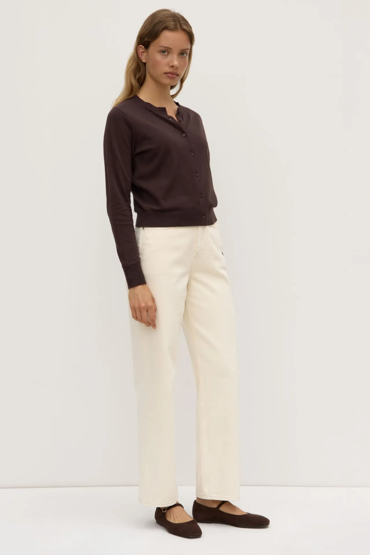Semra Cotton Cashmere Cardigan^Assembly Label Best