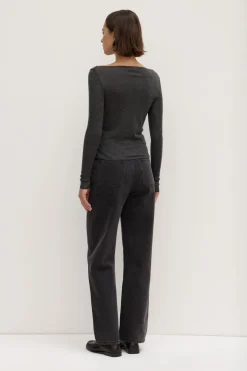 Shannon Wool Bateau Long Sleeve Top^Assembly Label Clearance