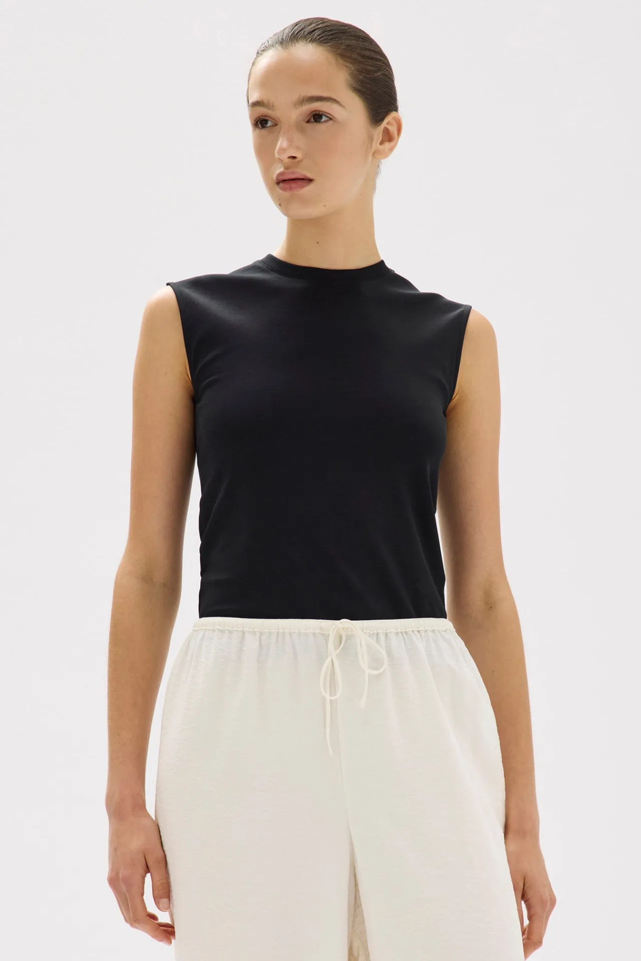 Soleil Cotton Tank^Assembly Label Sale