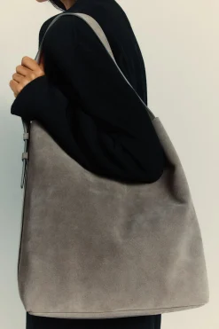 Sonny Suede Shoulder Bag^Assembly Label Outlet