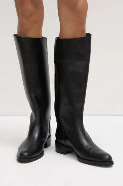 Stevie Leather Riding Boot^Assembly Label Clearance