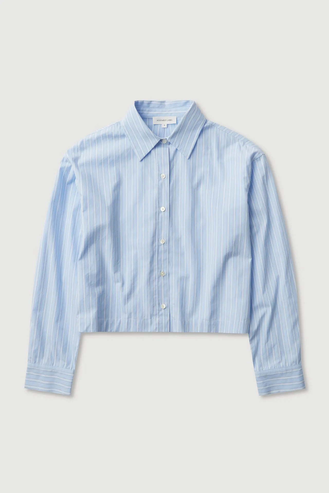 Tessa Poplin Cropped Shirt^Assembly Label Discount
