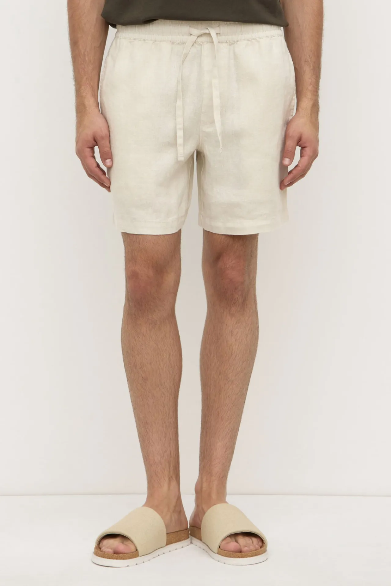 Tide Linen Shorts^Assembly Label New
