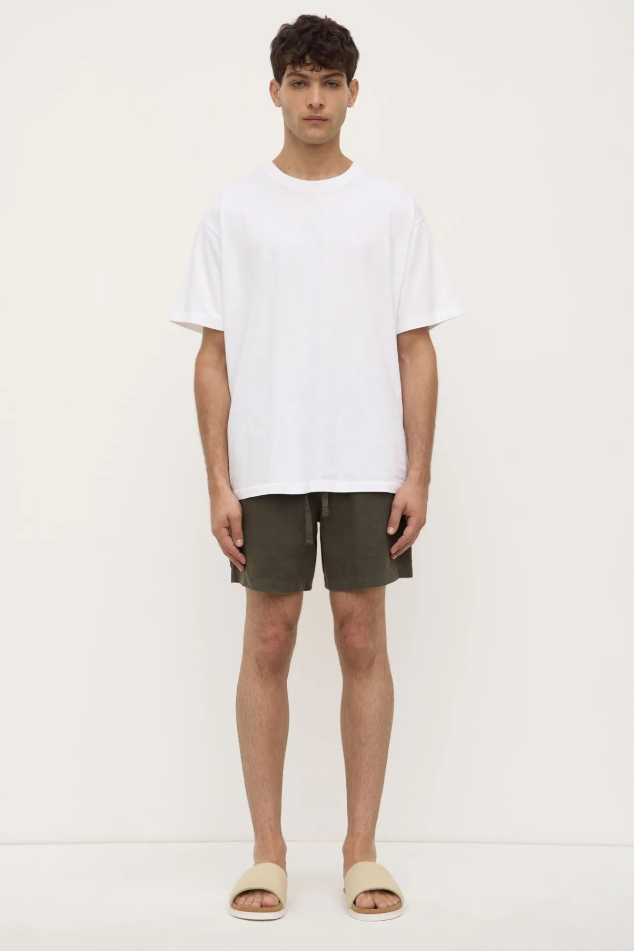 Tide Linen Shorts^Assembly Label New