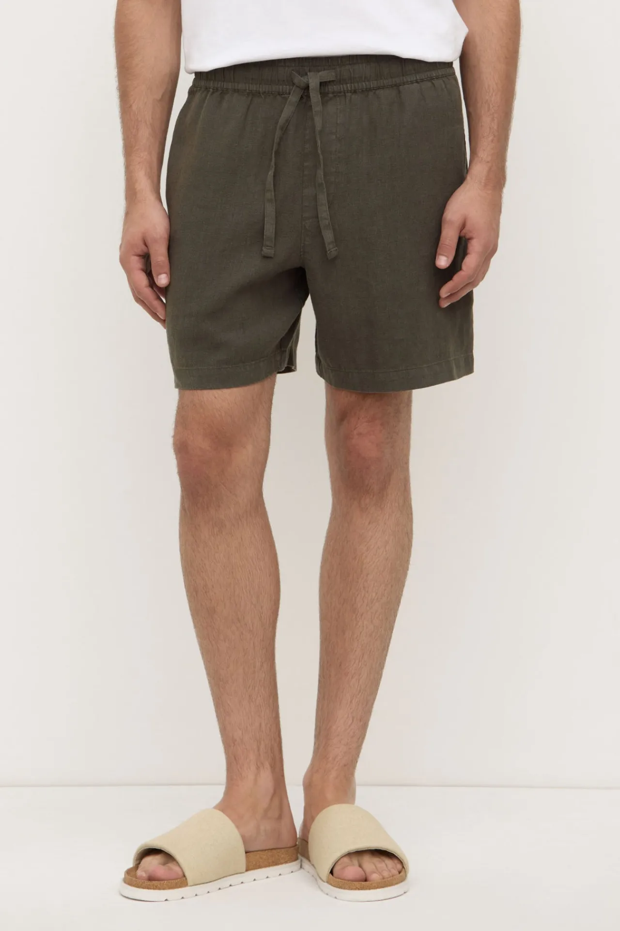 Tide Linen Shorts^Assembly Label New