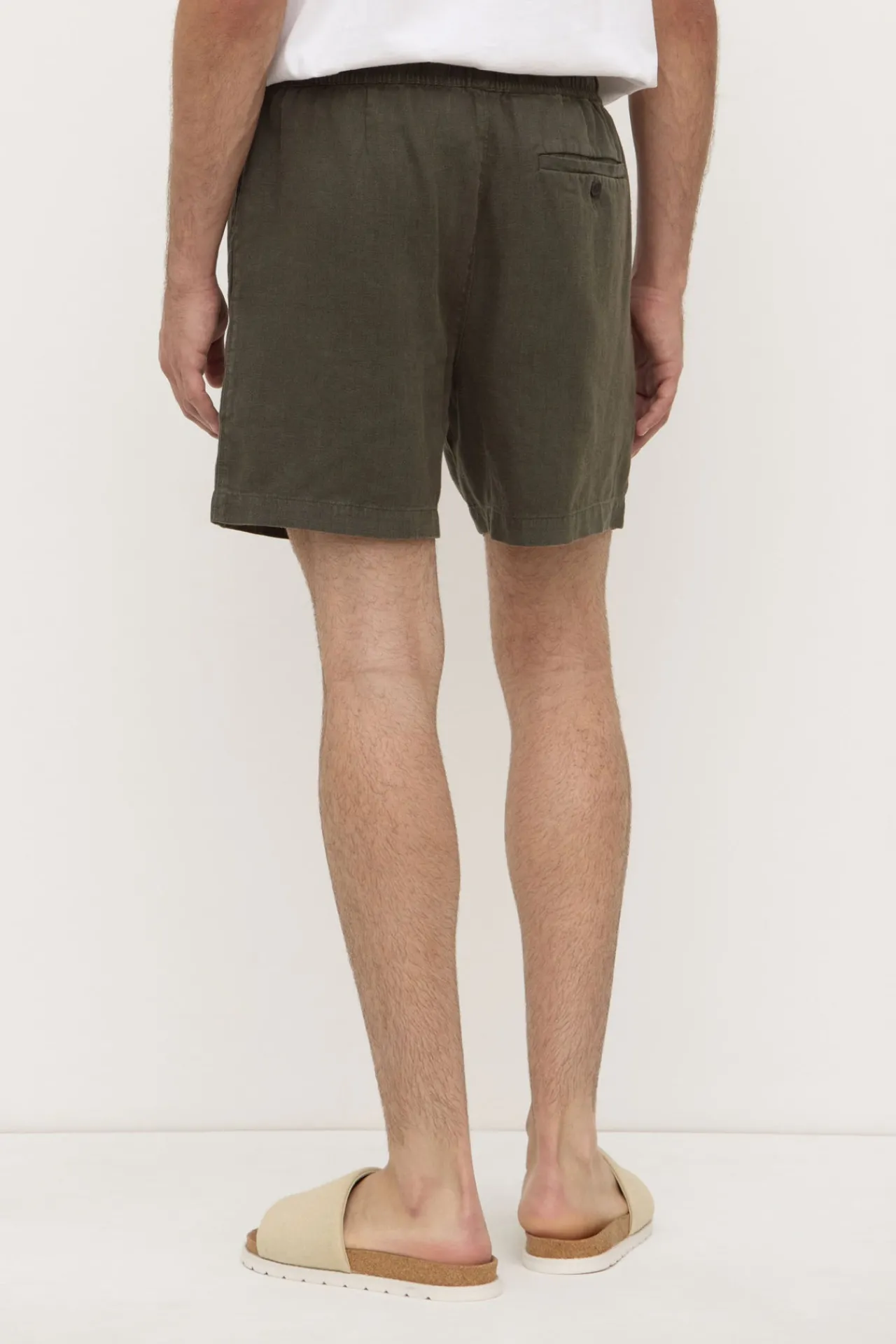 Tide Linen Shorts^Assembly Label New