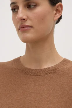 Vanya Cotton Cashmere Knit Tee^Assembly Label Discount