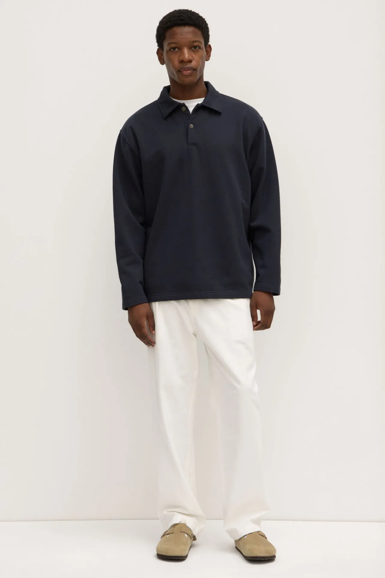 Weekender Fleece Polo^Assembly Label Clearance