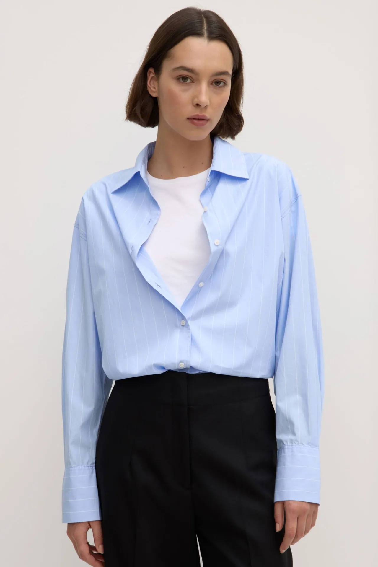 Womens Otis Poplin Stripe Shirt^Assembly Label Discount
