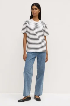 Womens Port Stripe Tee^Assembly Label International New