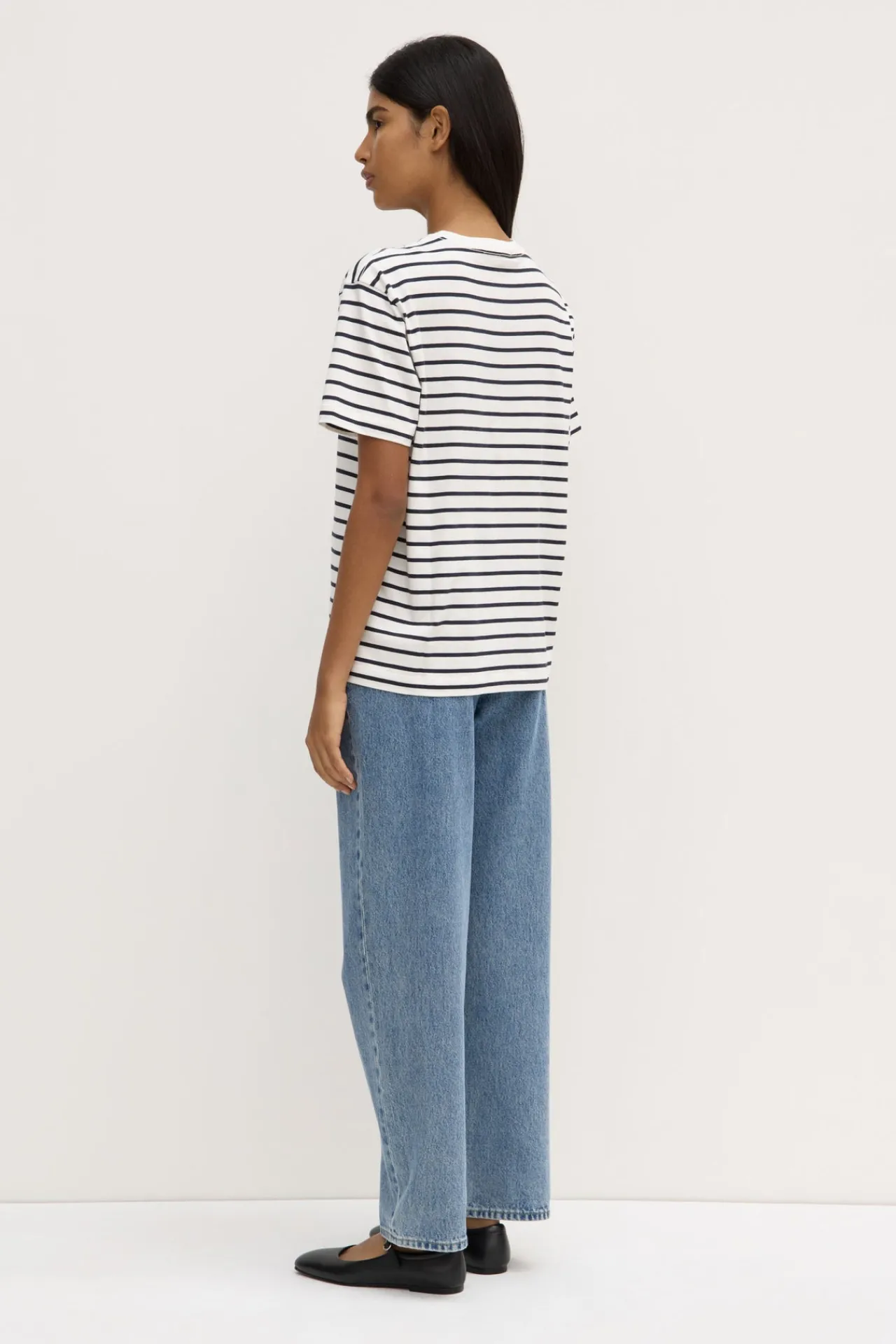 Womens Port Stripe Tee^Assembly Label International New