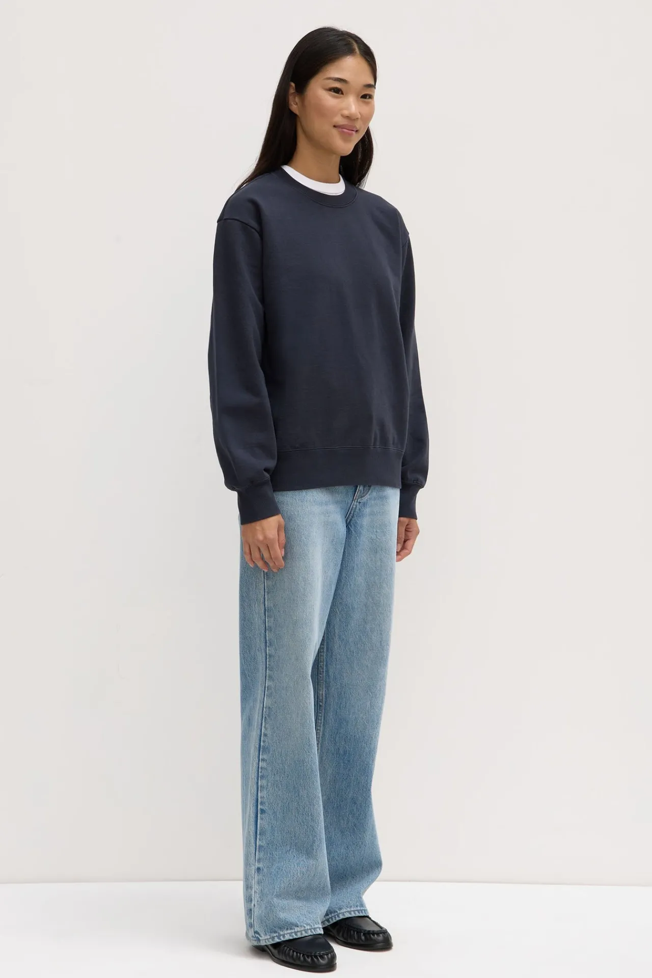 Womens Weekender Fleece Crew^Assembly Label Clearance