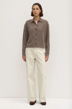 Wool Cashmere Knit Cardigan^Assembly Label New