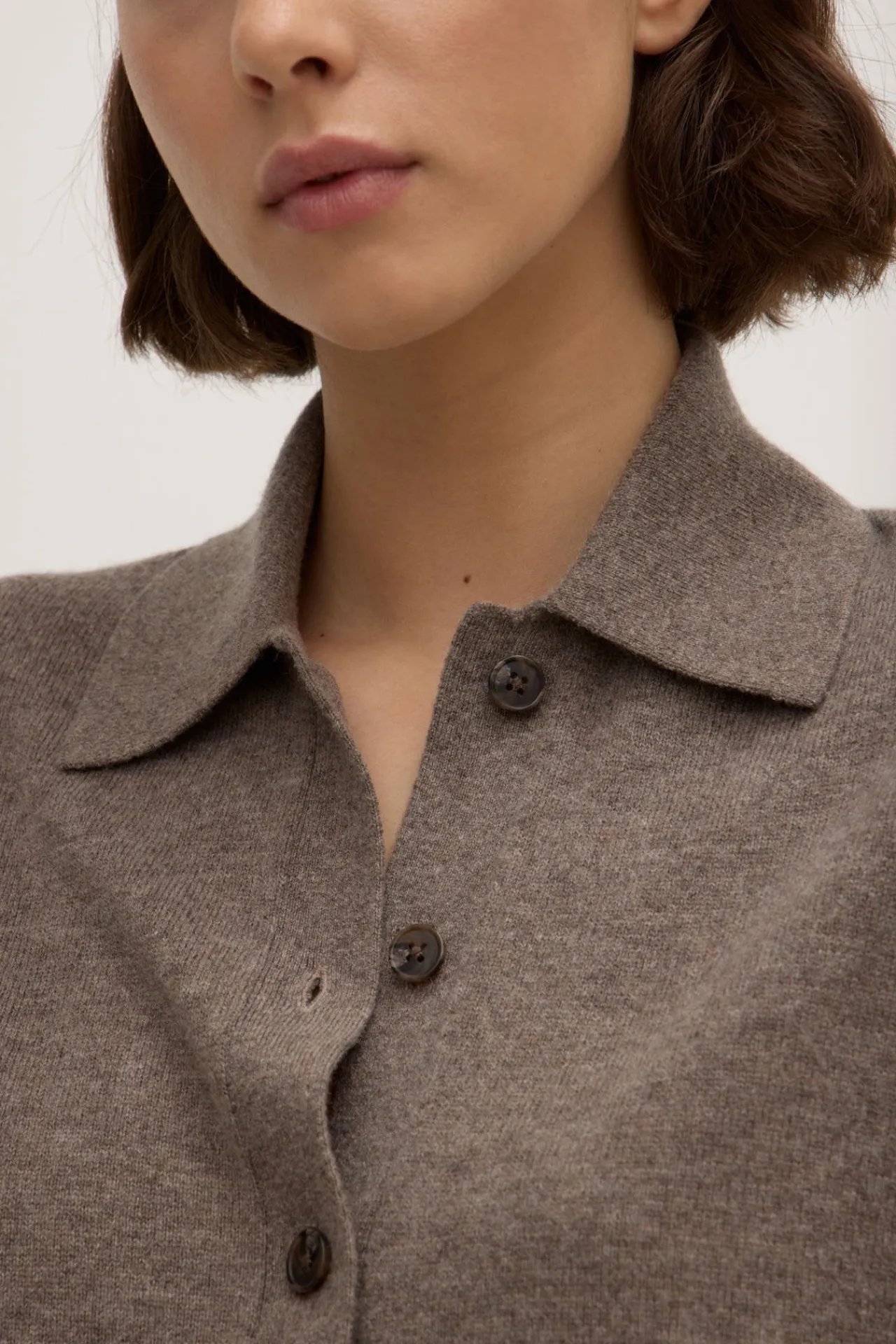 Wool Cashmere Knit Cardigan^Assembly Label New