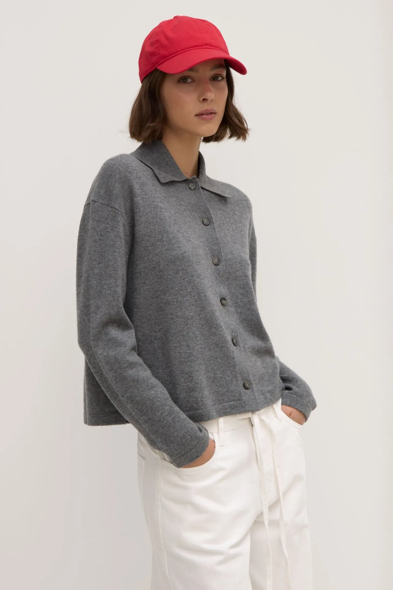 Wool Cashmere Knit Cardigan^Assembly Label Outlet