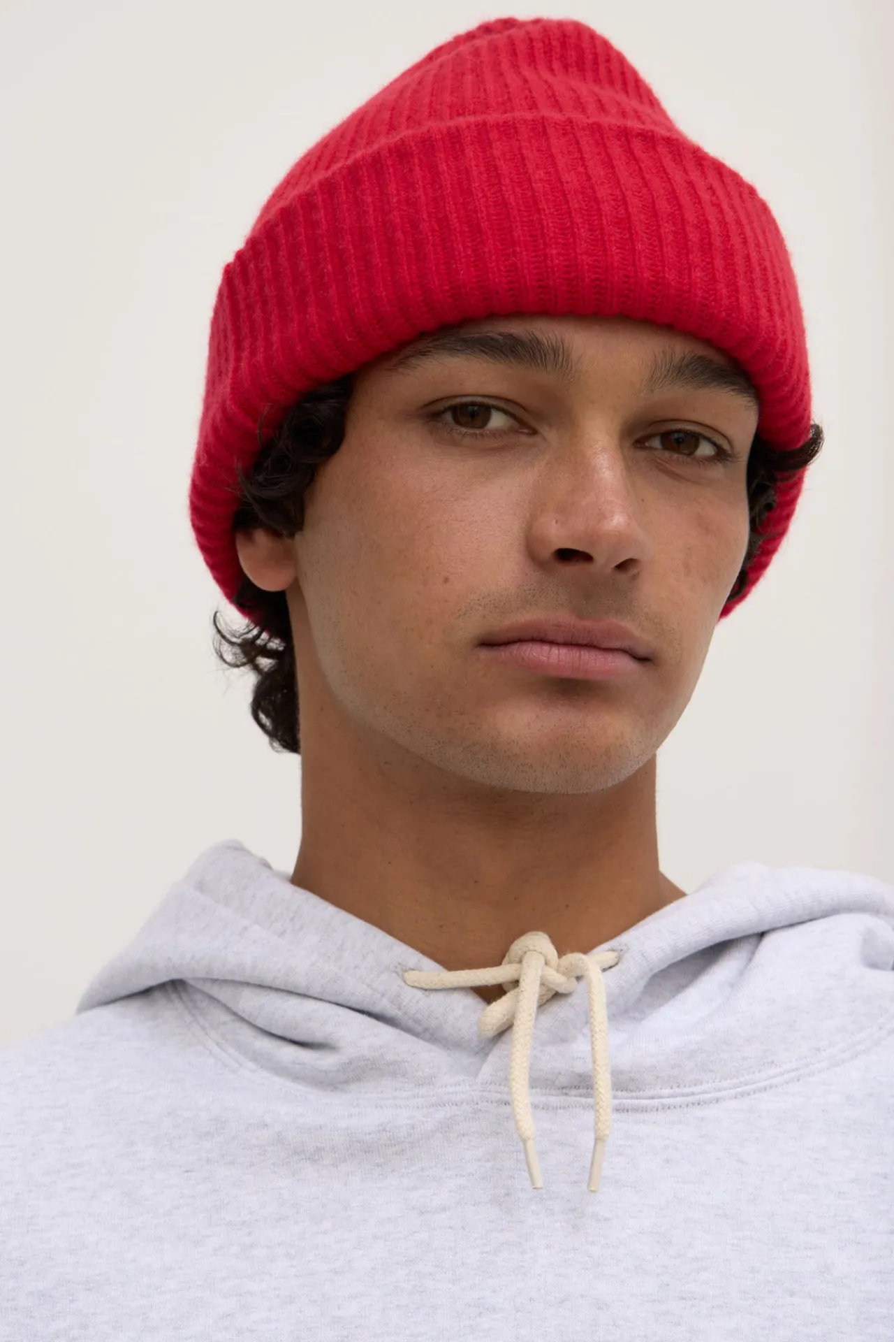Wool Cashmere Rib Beanie^Assembly Label Best