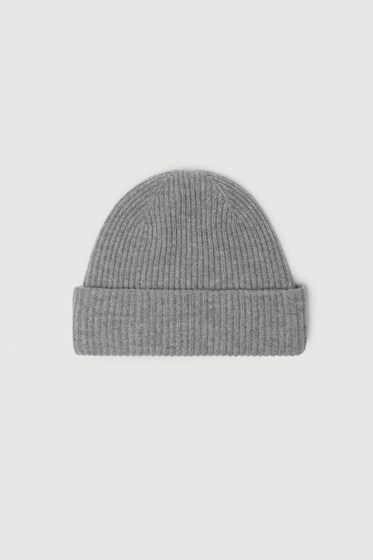 Wool Cashmere Rib Beanie^Assembly Label New