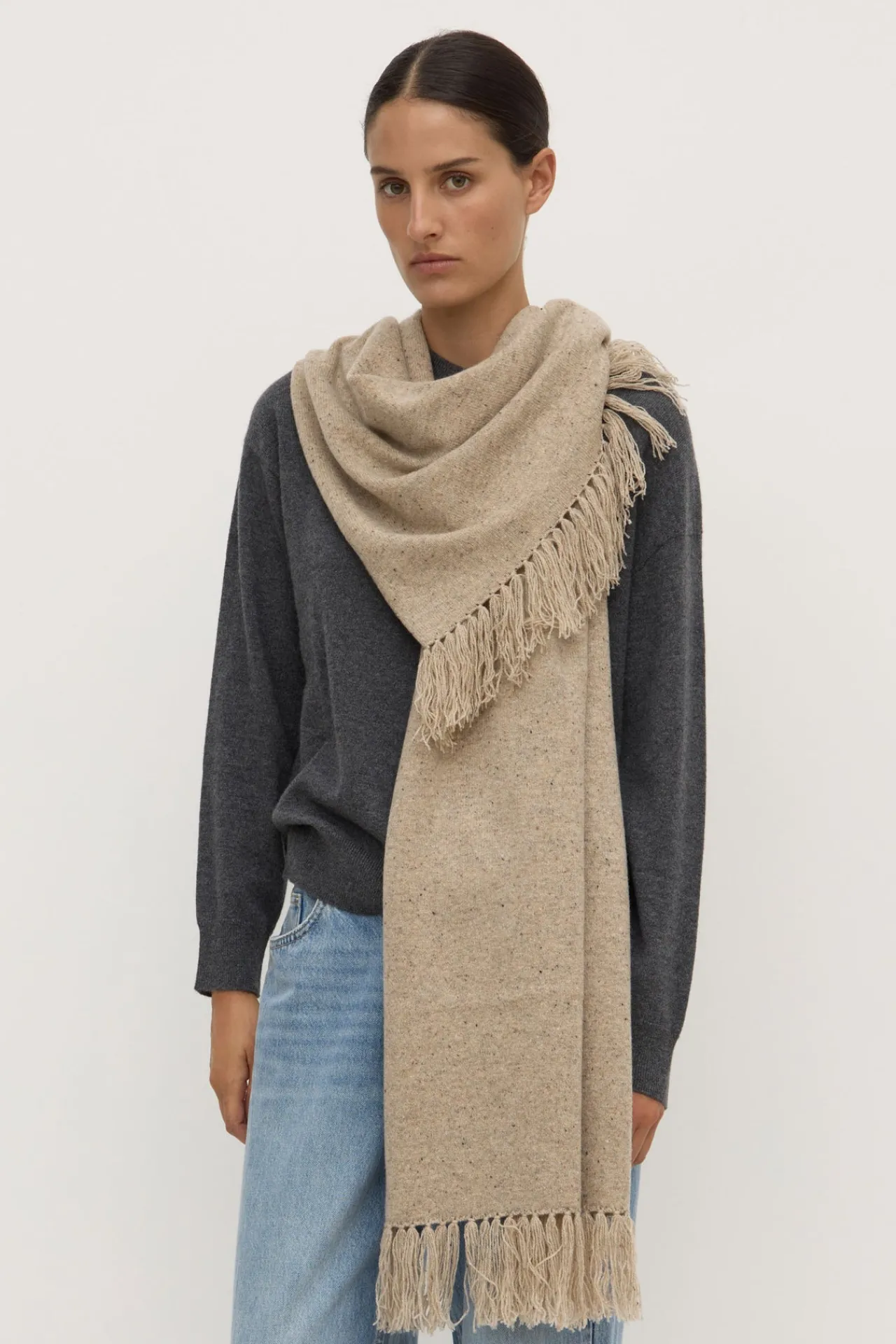 Wool Scarf^Assembly Label Fashion